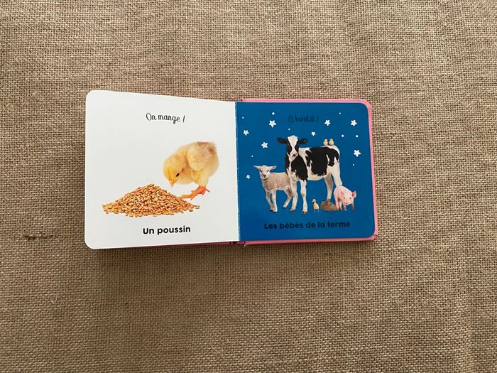 Livre les bébés de la ferme Langue au chat - photo numéro 7