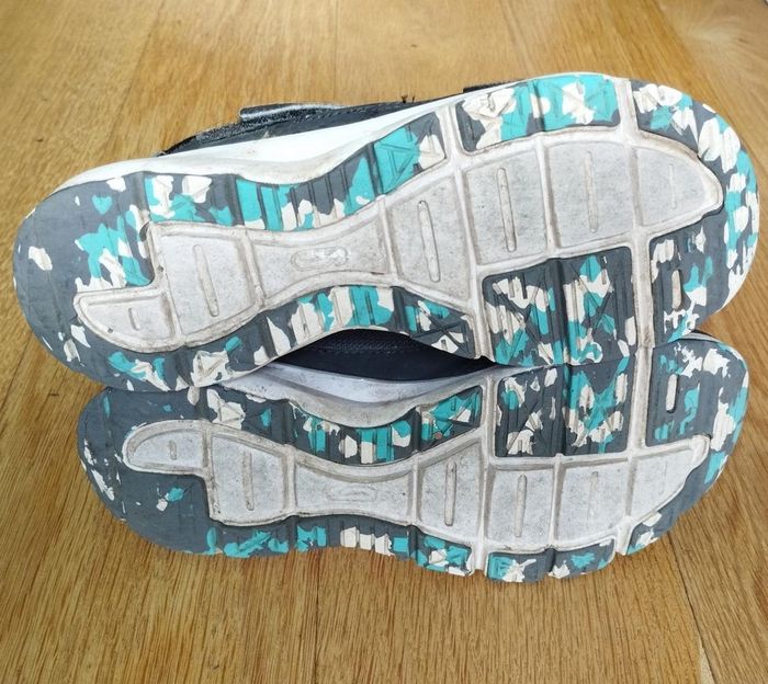 Baskets Kalenji à scratch gris 34 - photo numéro 6