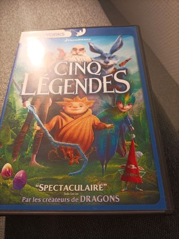 DVD les cinq légendes
