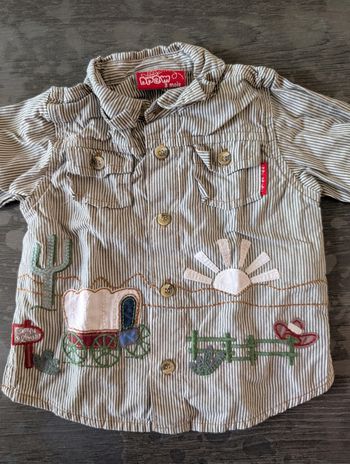 Chemise cowboy western farwest