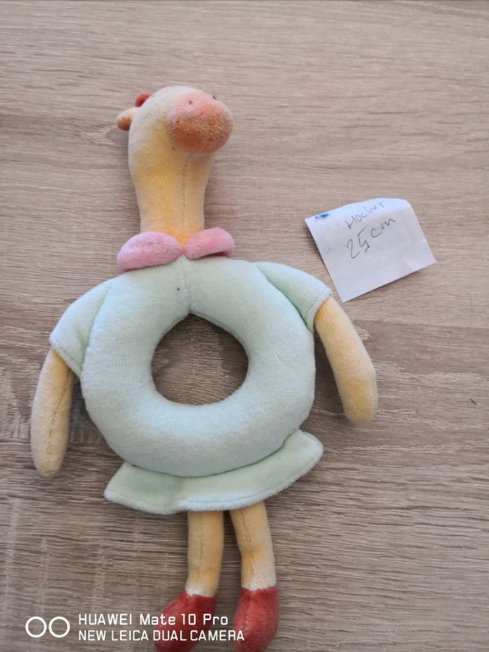 🧸Joli hochet doudou girafe