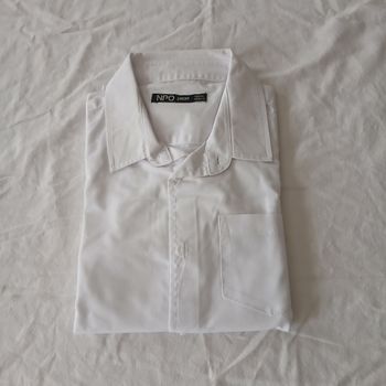 Chemise a manches longues blanche • 10 ans • NPO Junior 