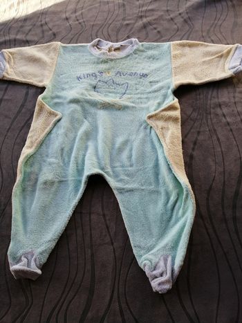 Grenouillère 6 mois 3 pommes