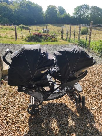 Poussette double graco+ cosy