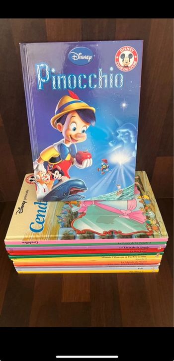 Pinocchio Livre Disney collection Disney Club en très bonne état édition hachette