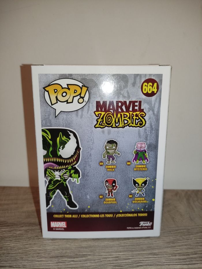 Pop funko venom zombies  marvel - photo numéro 3