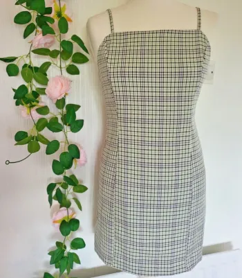 Robe petits carreaux