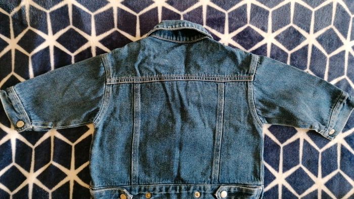 Veste en jean garçon 12 mois - photo numéro 2