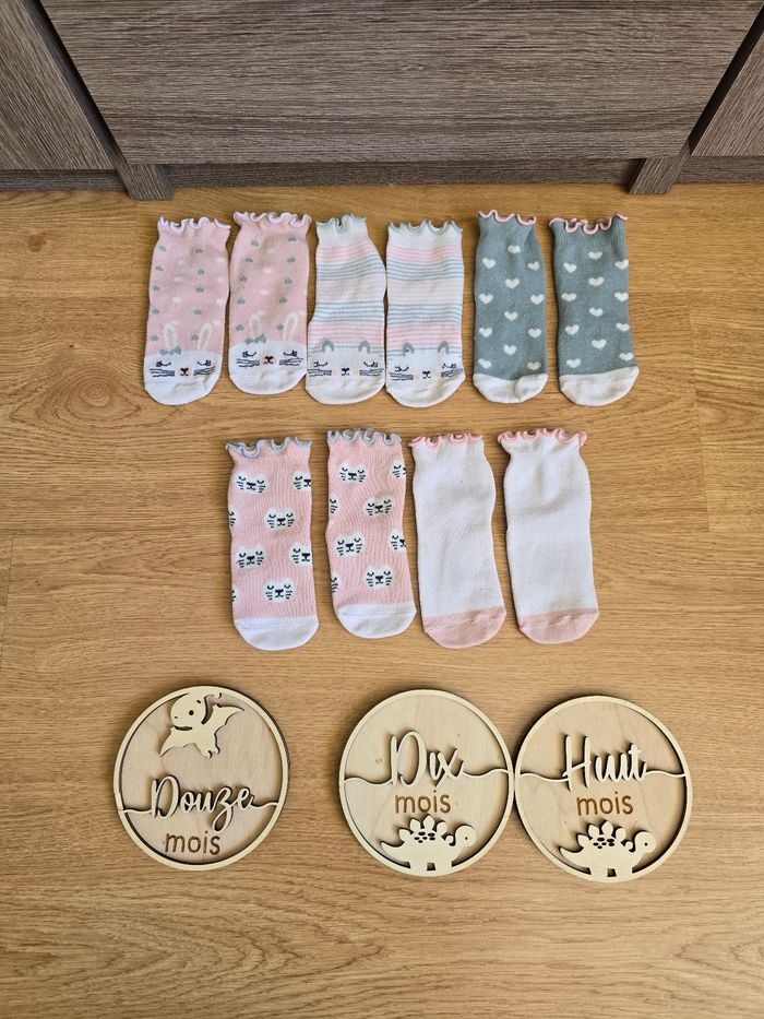 Vêtement Bébé Fille - Chaussettes - Taille 17/18