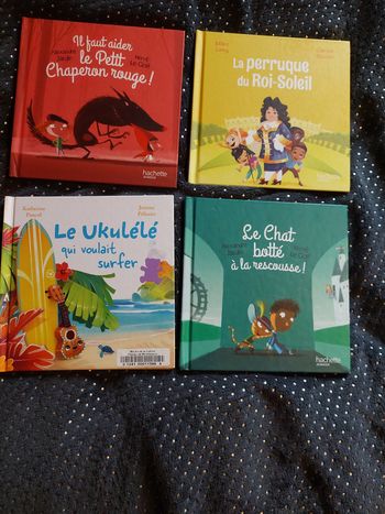 Lot 4 livres enfants