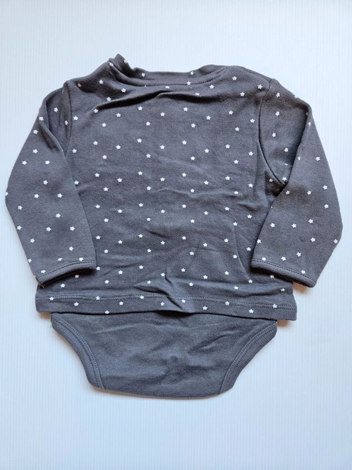 Tee shirt body 6 mois - photo numéro 3