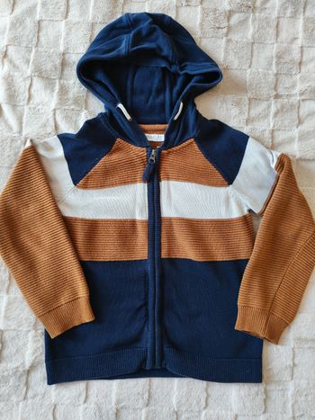 Veste zippée garçon Orchestra 8 ans – mi-saison