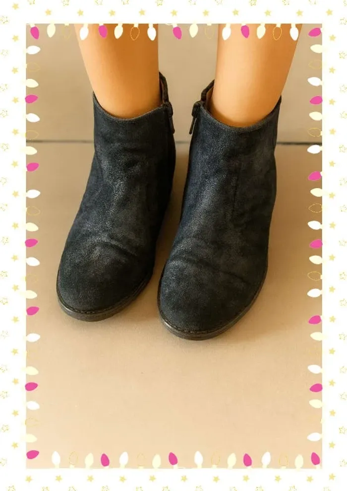 Bottines enfant Pom d’Api – Taille 33