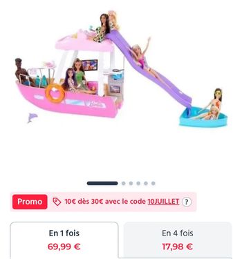 Bateau Barbie