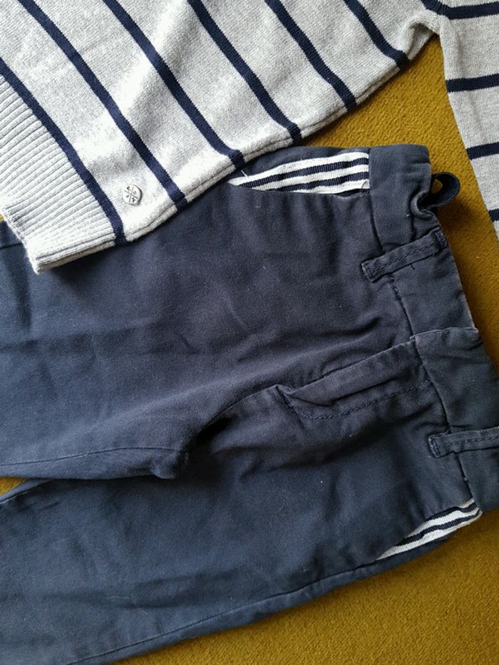 Ensemble chic de noël hiver garçon 2ans - photo numéro 3