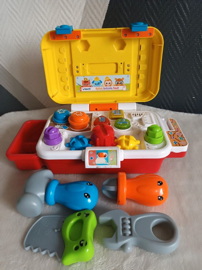 Malette bebe bricole tout vtech - photo numéro 2