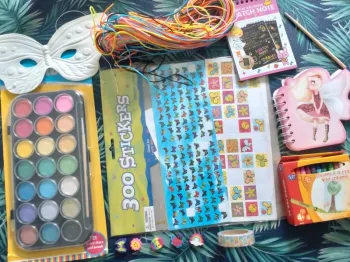 Lot d'activités créatives pour fille