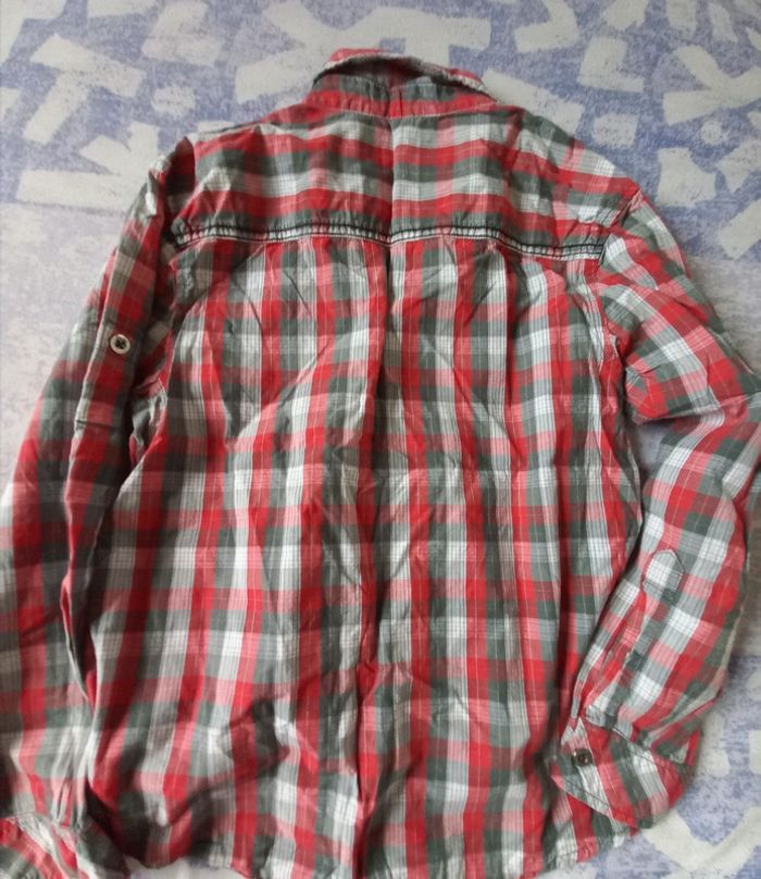 Chemise carreaux 10 ans - photo numéro 2