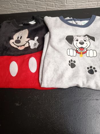 Lot de 2 pyjamas Disney