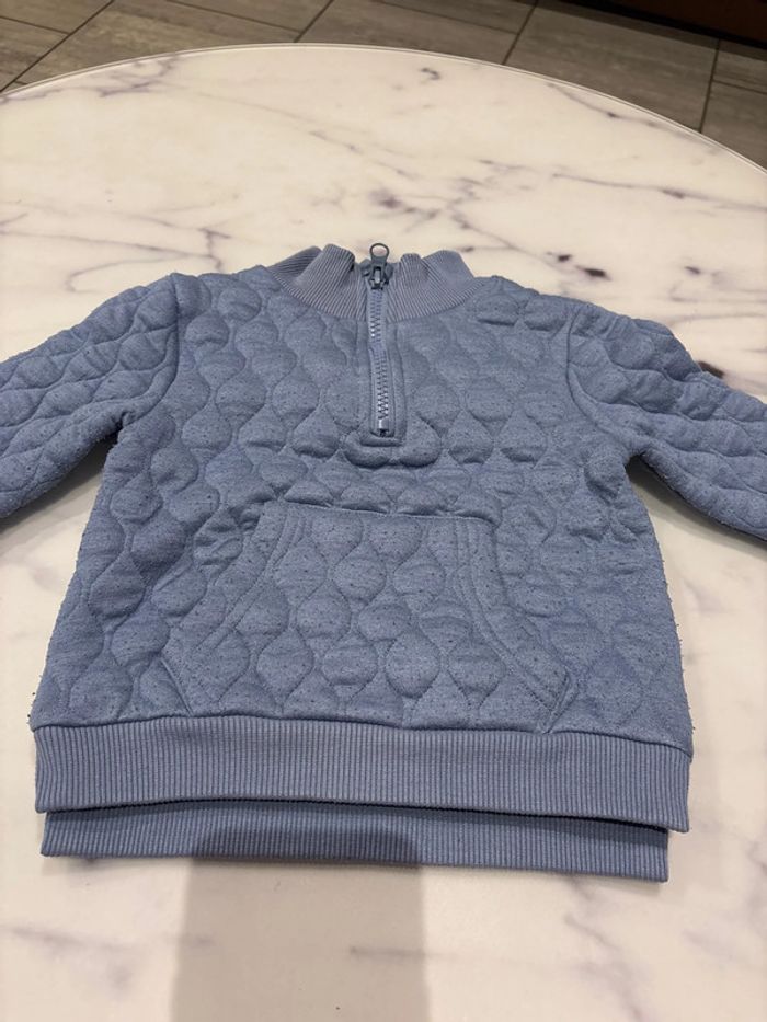 Pull bleu garçon - photo numéro 2