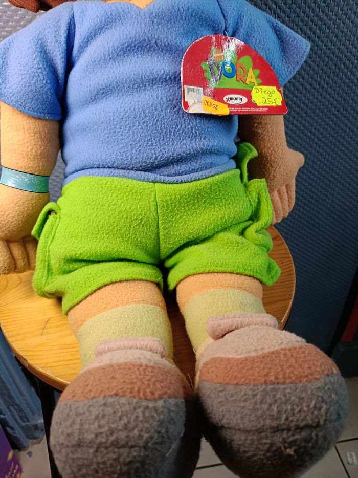 🧸 Grande peluche Diego – Go Diego Go! (Nickelodeon / Dora l’exploratrice) – 70 cm – Rare & Collection - photo numéro 5