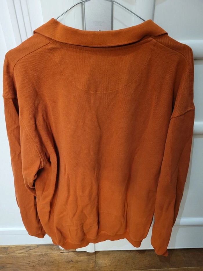 Pull orange brique - Vintage - photo numéro 4