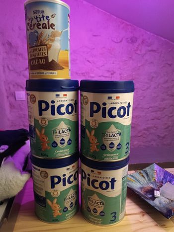 Lot picot 3eme age et cacao Nestlé 