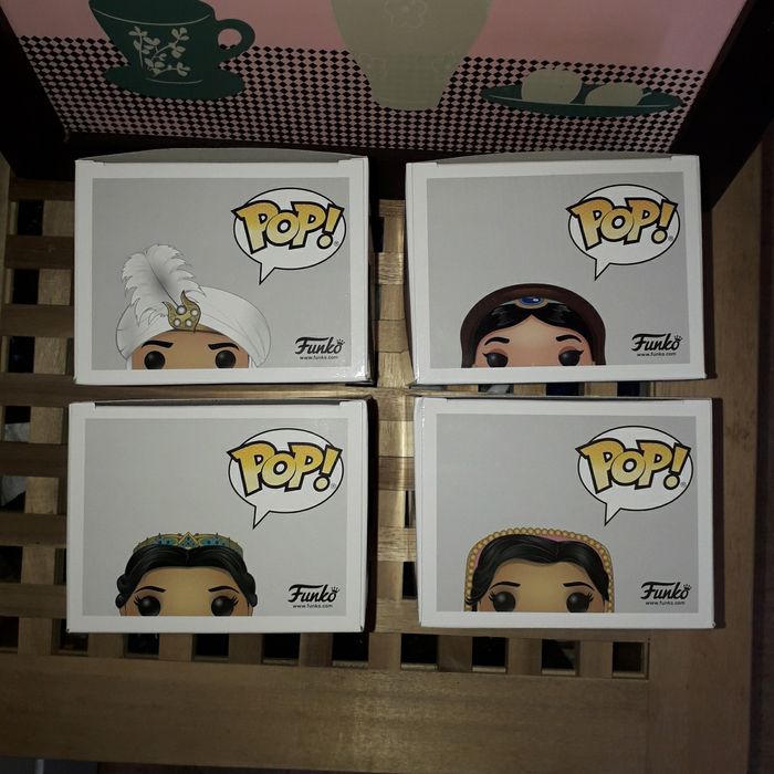 Funko Pop lot de 4 : 3 Princesses Jasmine + 1 Aladdin Disney 477 540 541 543 - photo numéro 5