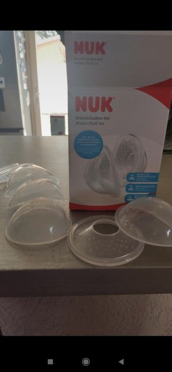 Coquilles d'allaitement NUK
