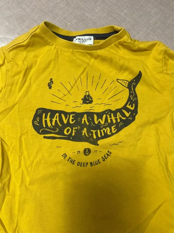 t-shirt à manches longues Cyrillus Paris 💛 - photo numéro 2