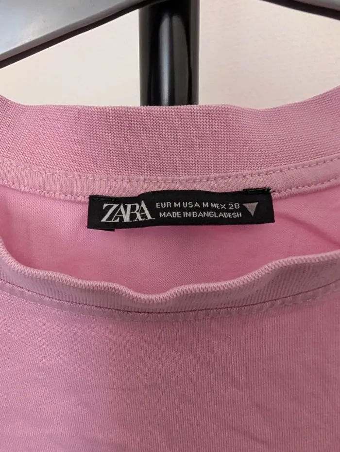 T-shirt Court T.M Zara - photo numéro 5