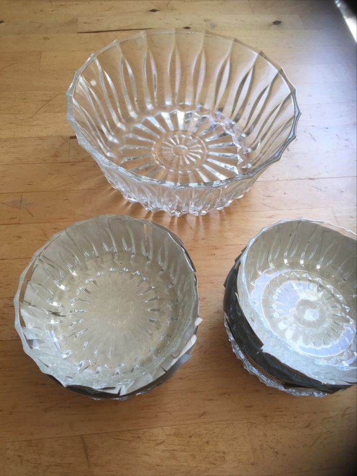 Lot de coupelles en verre - photo numéro 6