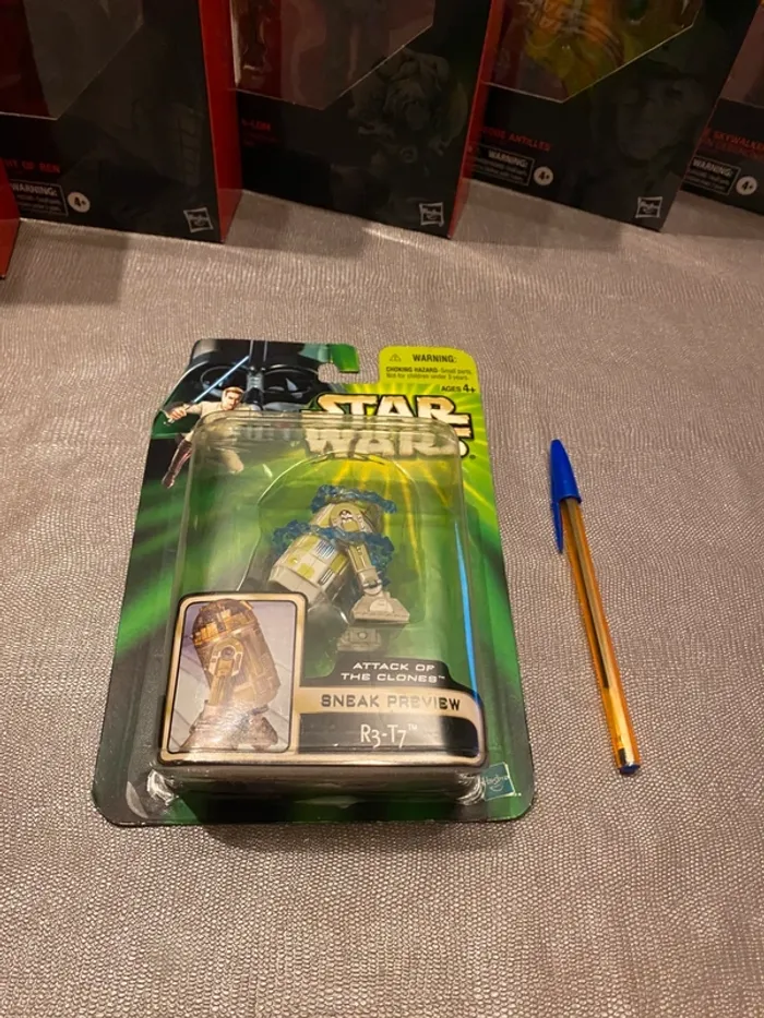 Figurine Star Wars POTJ - R3-T7 droid (sneak preview) - Hasbro 2002 - photo numéro 2
