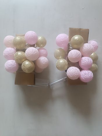 Guirlande lumineuse x2 led