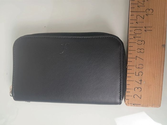 Jean Louis Fourés des ateliers fourés portefeuille cuir noir neuf - photo numéro 9