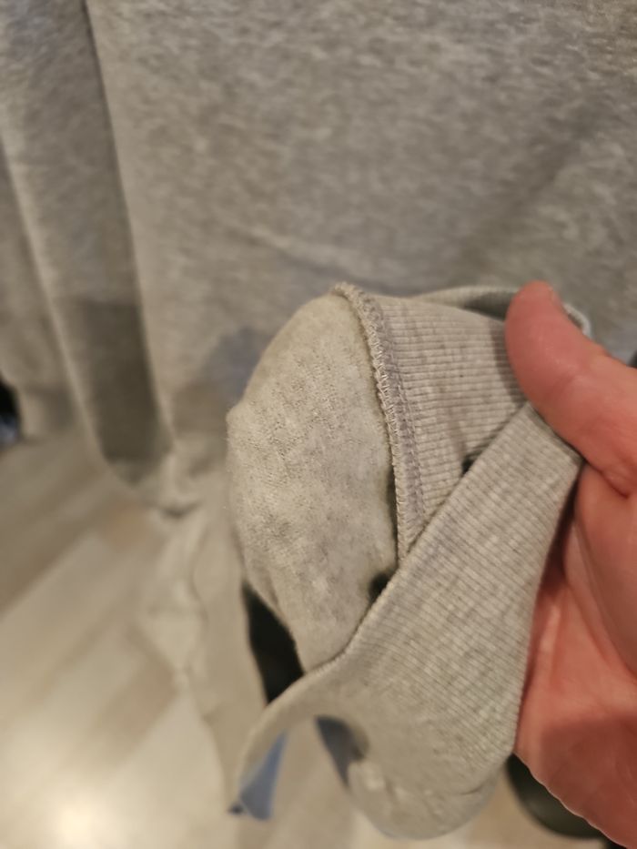 robe sweat fille levi’s grise moutonnée 16 ans neuve avec étiquette - photo numéro 5