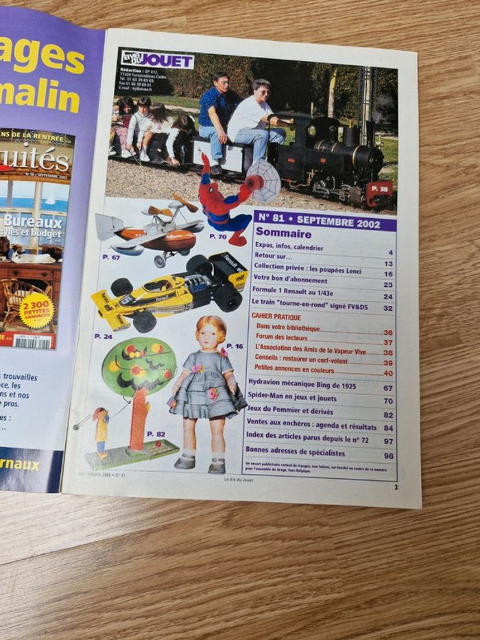 La vie du jouet n°81 - Septembre 2002 - photo numéro 3