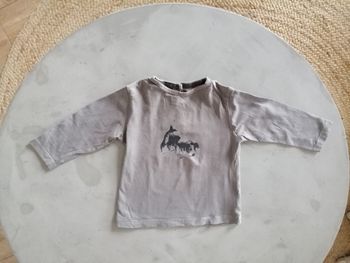 Tee-shirt manches longues Bout'chou 2 ans