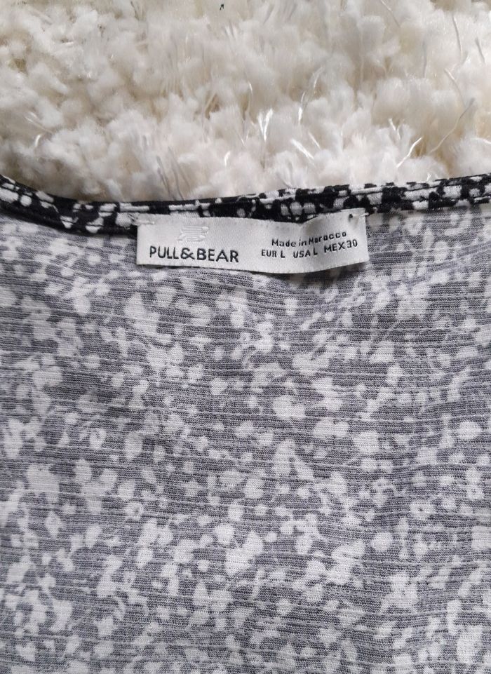 Chemisier fleurie cache cœur PULL&BEAR - photo numéro 3