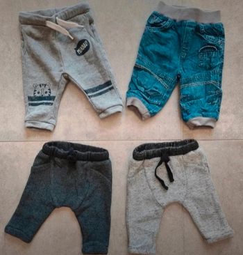 Lot pantalons 3 mois
