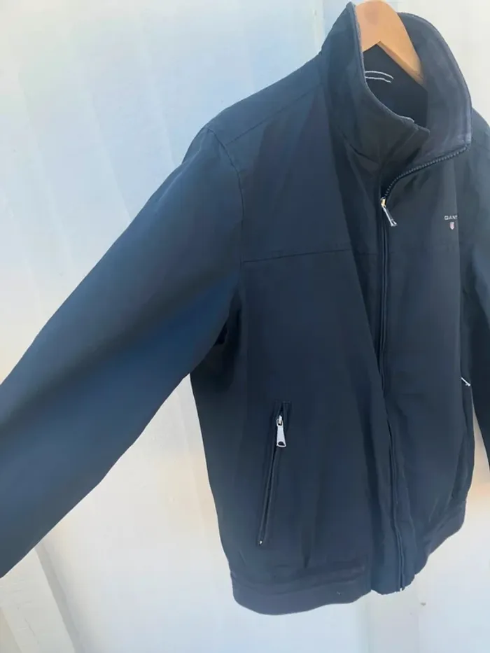 Gant coat jacket navy blue Mens M - photo numéro 8
