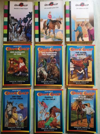 Lot de livres Grand Galop