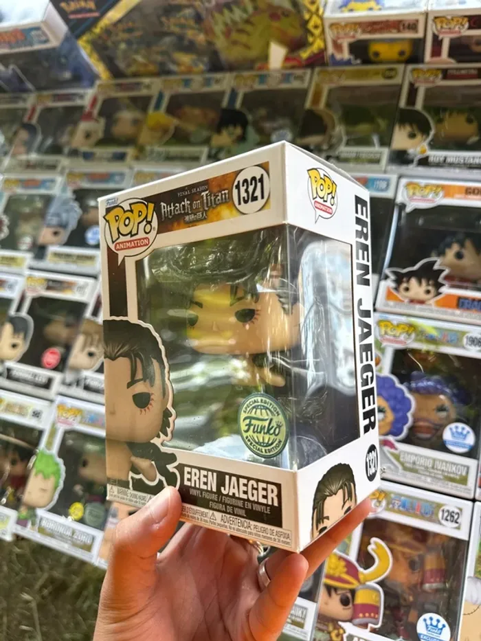 Funko Pop Eren Jaeger 1321 - Attack on titan - photo numéro 3