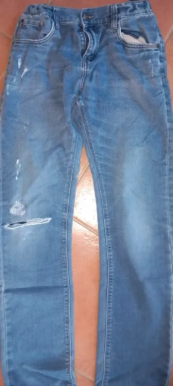 Jeans troué Jog Denim