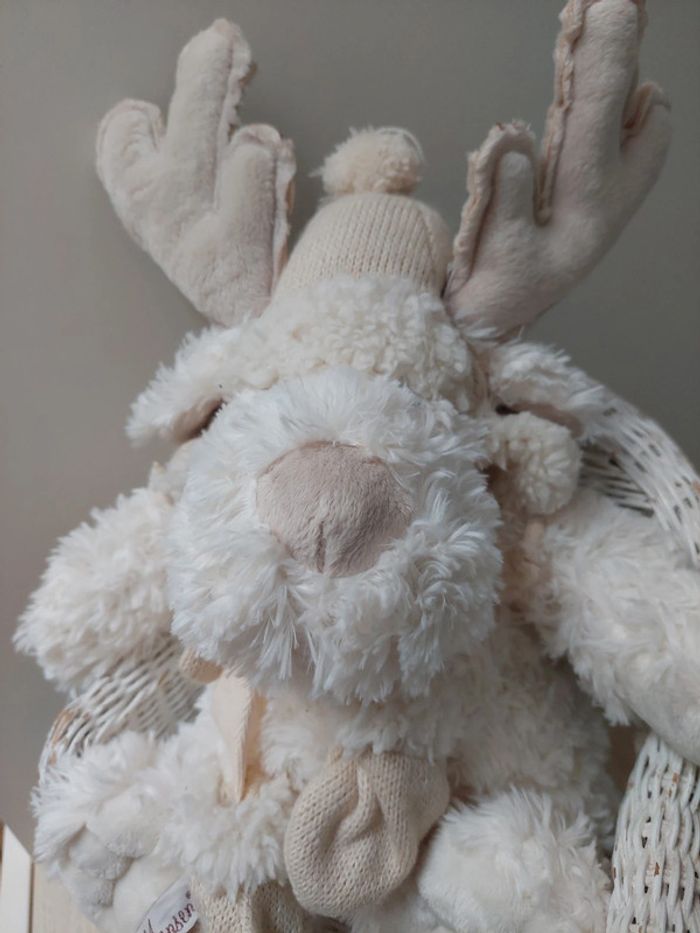 Louise Mansen - grande peluche cerf élan renne - photo numéro 3
