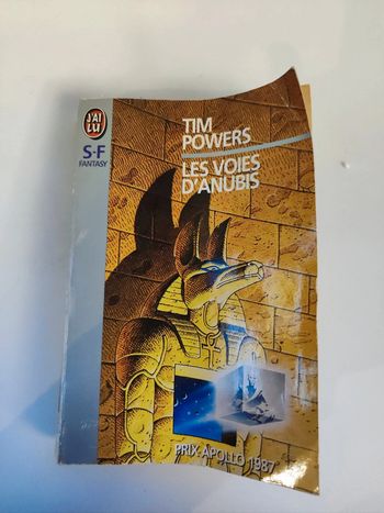 Livre ( science - fiction ) Les voies d'Anubis / 1983