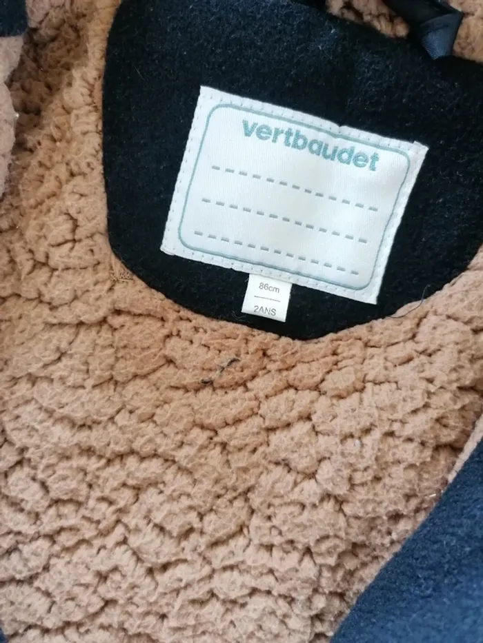 Manteau duffle-coat - Vertbaudet - 2 ans - photo numéro 2