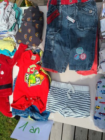 Lot vêtements garçons 1 an