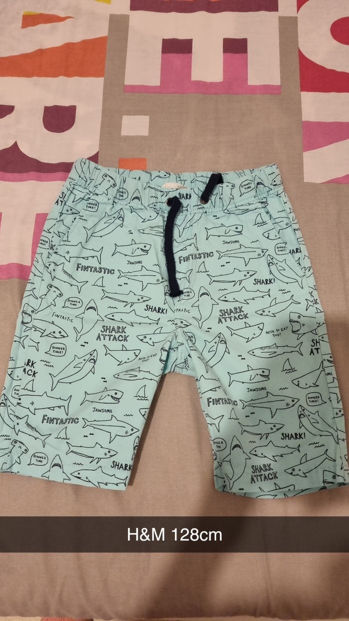 Short imprimé océan