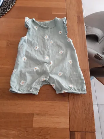 Combishort bebe fille